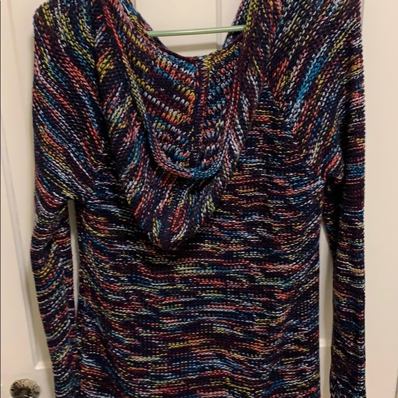 Hooded multicolor sweatshirt - Picture 2 of 3